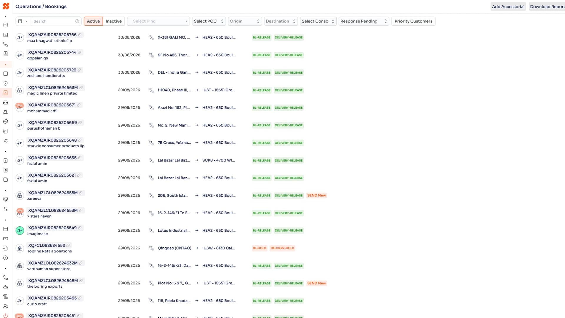 Xhipment Admin Portal