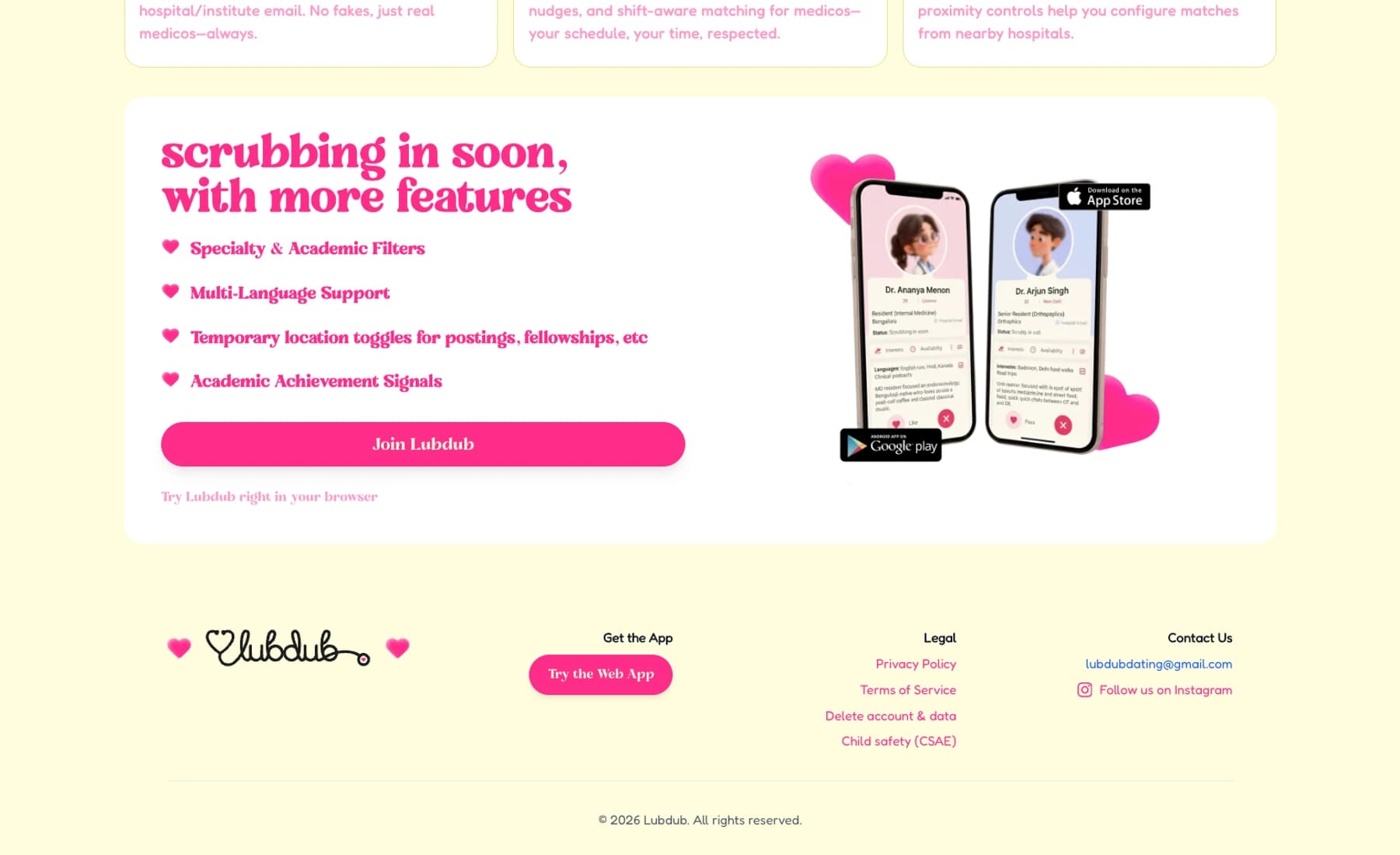 Website page