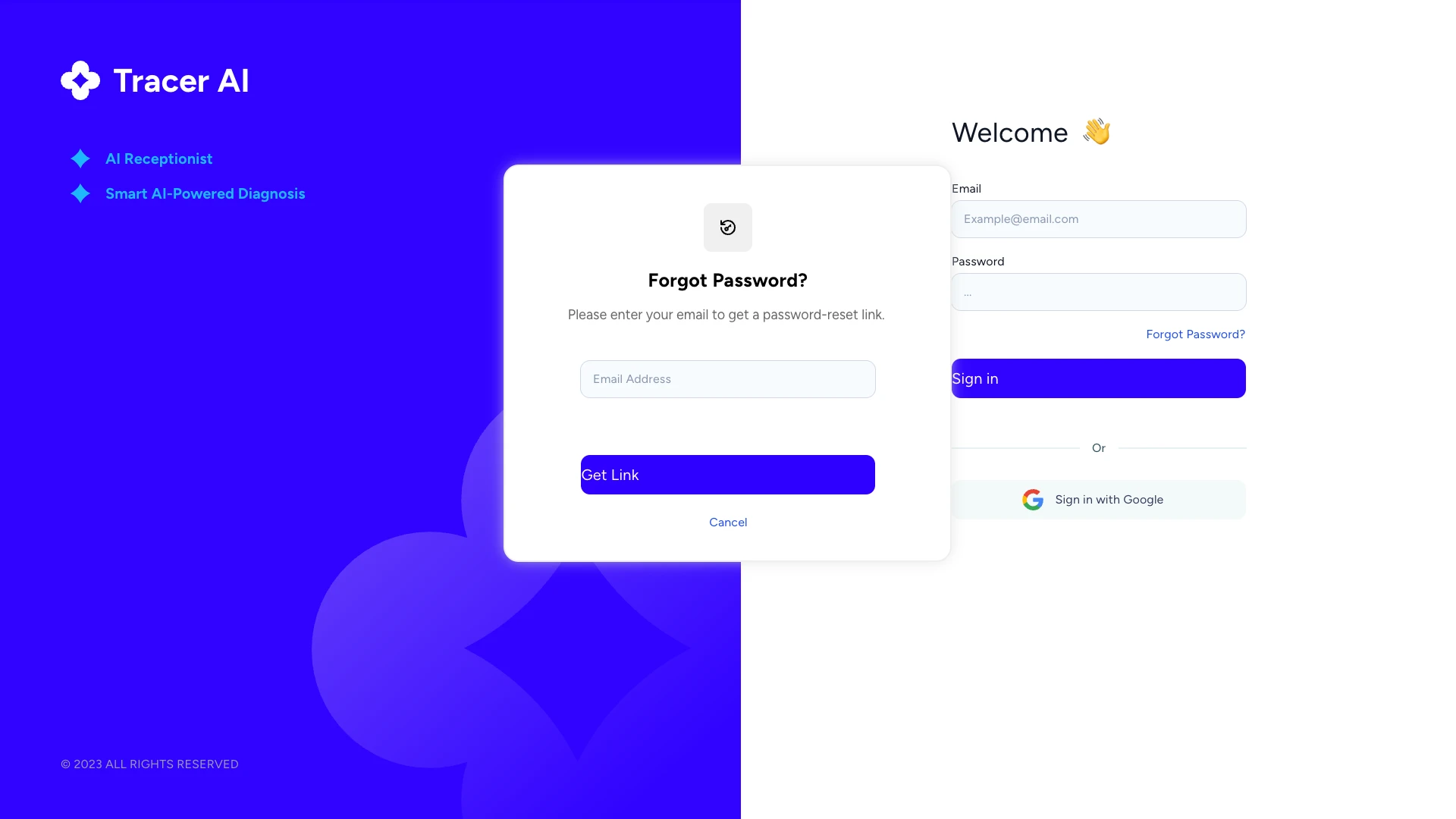 Forgot password